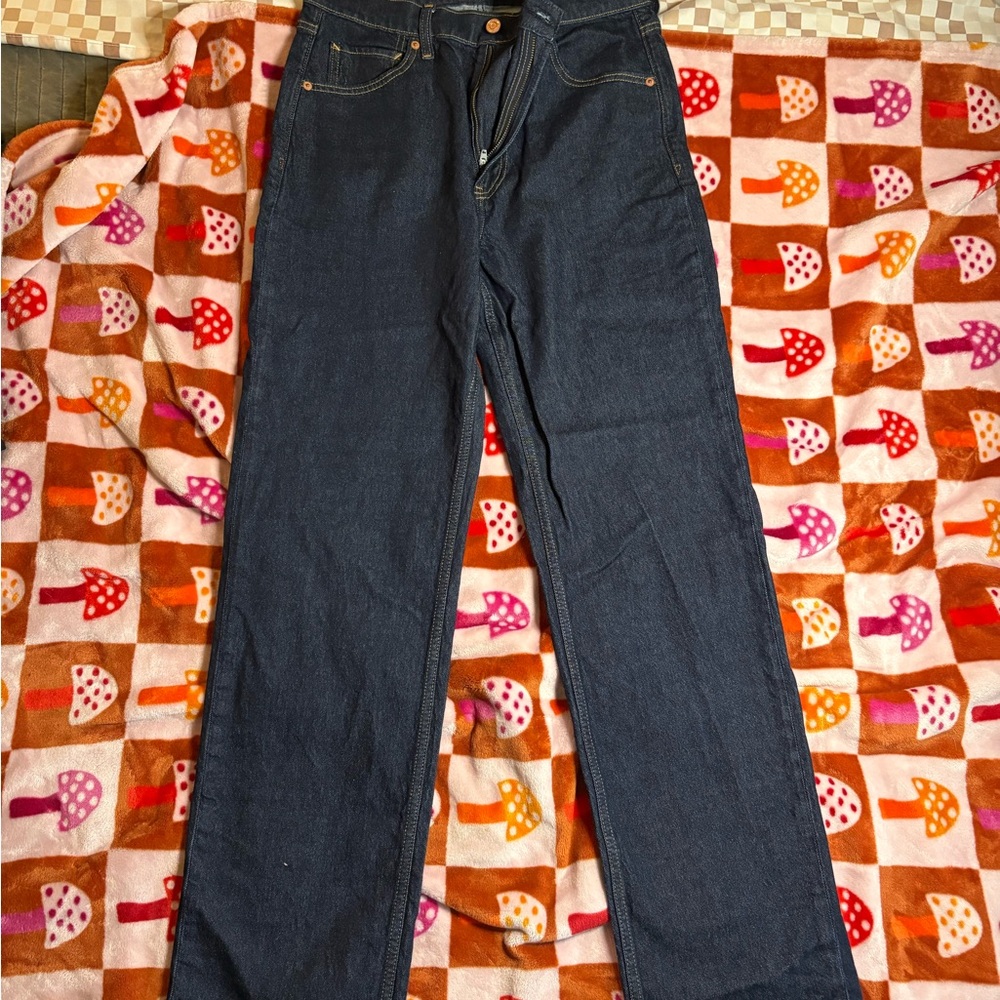 GAP '90s Loose High Rise Jeans - Deep Indigo